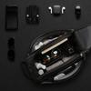Bicycle trunk bag with shoulder strap 13l black
