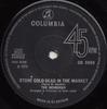 7-дюймовая пластинка BEDROCKS - Stone Cold Dead In The Market DB8699 Columbia 1970 UK Регги, Ска и Даб Б/У