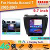 9,7-дюймовый автомобильный радиоприемник GPS для Honda Accord 7 2003-2007 WiFi видеоплеер Android Auto навигация мультимедиа стерео Carplay 2din DVD