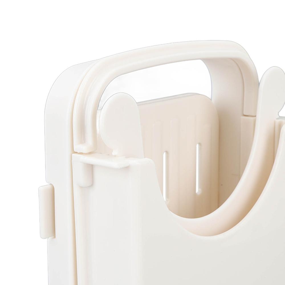 White Toast Slicer Foldable Design Loaf Cutting Guide Practical Bread Slicer Homemade Bread