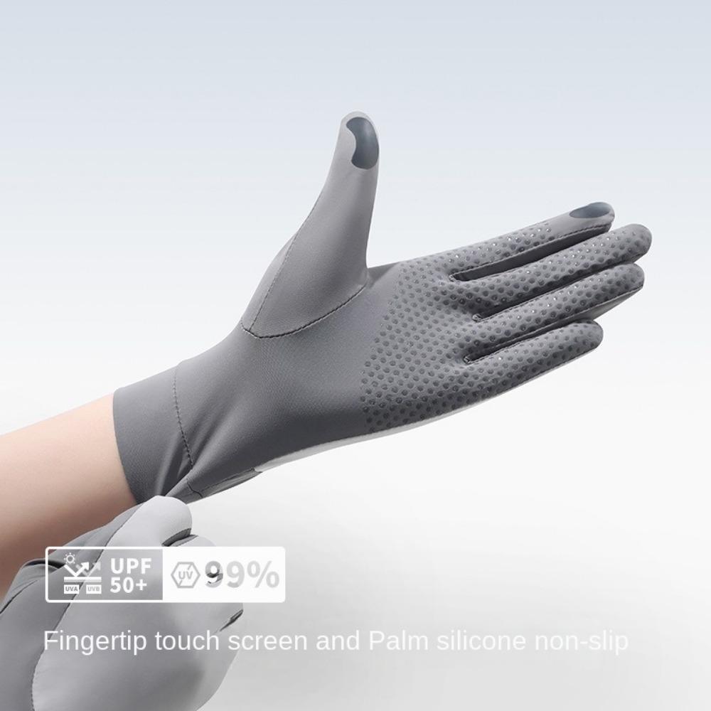 Высокоэластичные солнцезащитные перчатки для сенсорных экранов, перчатки для вождения, варежки для вождения, велоспорт