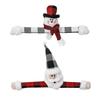 2pc Old Man Snowman Christmas Curtain Buckle - Xmas Home Decoration Perfect Happy New Year Festive Holiday Decor Accessory