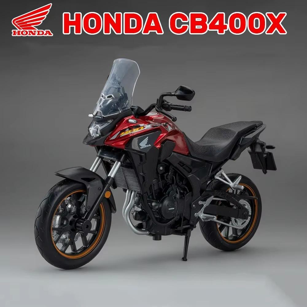 1:12 Honda Cbr1000 Cb400x Сплавная Модель Литая Модель Мотоцикл Игрушки Автомобиль Поворот Переднего Колеса Звук Свет Миниатюрный Мотоцикл Подарки для Мальчиков