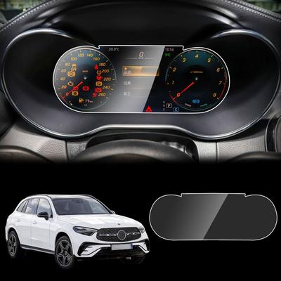 Защитная пленка из закаленного стекла для приборной панели автомобиля Mercedes Benz GLC W253 2020 2025, наклейка на экран, аксессуары для интерьера