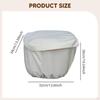 E Bike Basket Cover Accessory Dustproof Elastic Nylon Protector for Camping, City, Beach Grocery