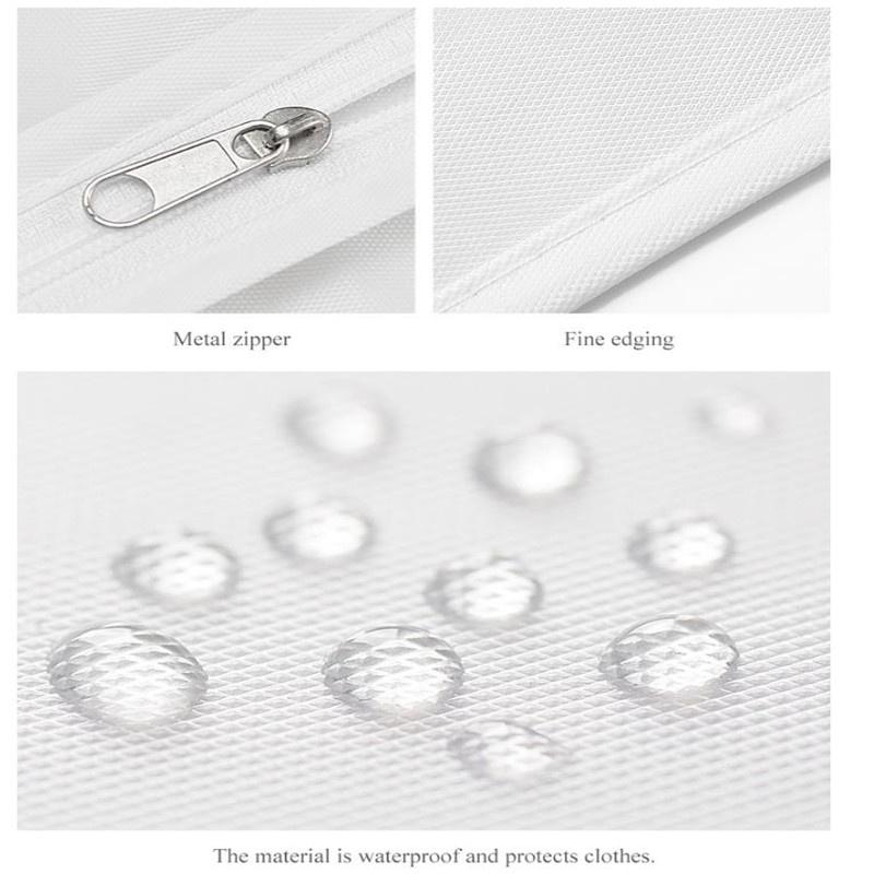 1PC Clothes Hanging Garment Suit Coat Dust Cover Home Storage Bag Pouch Case Organizer Wardrobe Hanging Clothing