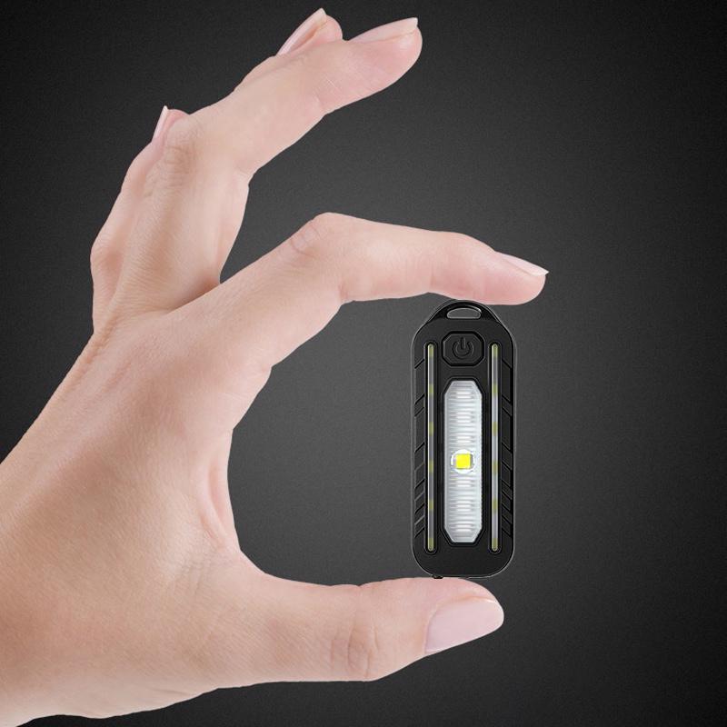 1 шт. светодиодный мигающий предупредительный световой сигнал USB перезаряжаемый мини-фонарик на плечо полицейский фонарь с зажимом для велосипеда задний фонарь для шлема предупредительный световой сигнал YSL