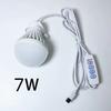 3-Color LED Camping Light Portable Hanging Tent Lamp Durable Dimmable Emergency Bulb  Outdoor