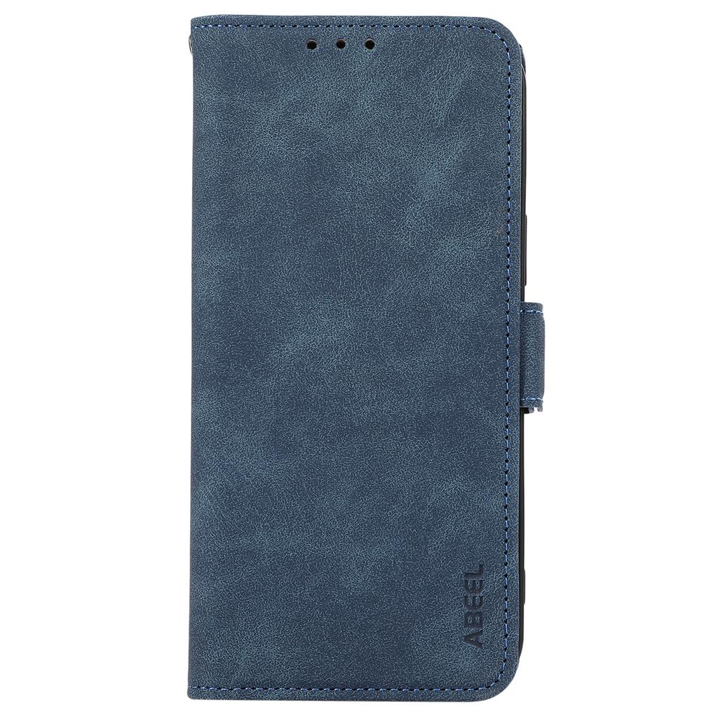 ABEEL For Xiaomi Redmi Note 14S 4G Case PU Leather Folio Stand View RFID Blocking Phone Cover
