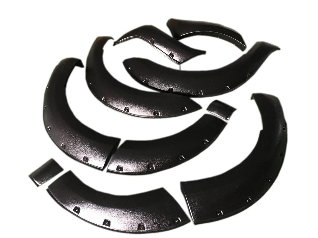 Ford Everest 15-18 ABS Anti-Collision Mudguard Wheel Arch - No Drilling Needed