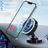 Автомобильный магнитный держатель для телефона, универсальный автоматический ночник для приборной панели, позиционирование, подставка для телефона с GPS, аксессуары для домашнего офиса