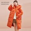 Women's Longline Hooded Duck Down Parka