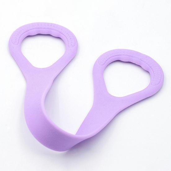 Силиконовая резинка-восьмерка для сопротивления, противоскользящая, для мужчин и женщин, для растяжки рук и плеч, силовых тренировок, упражнений, эластичная лента, фитнес-канат для натяжения