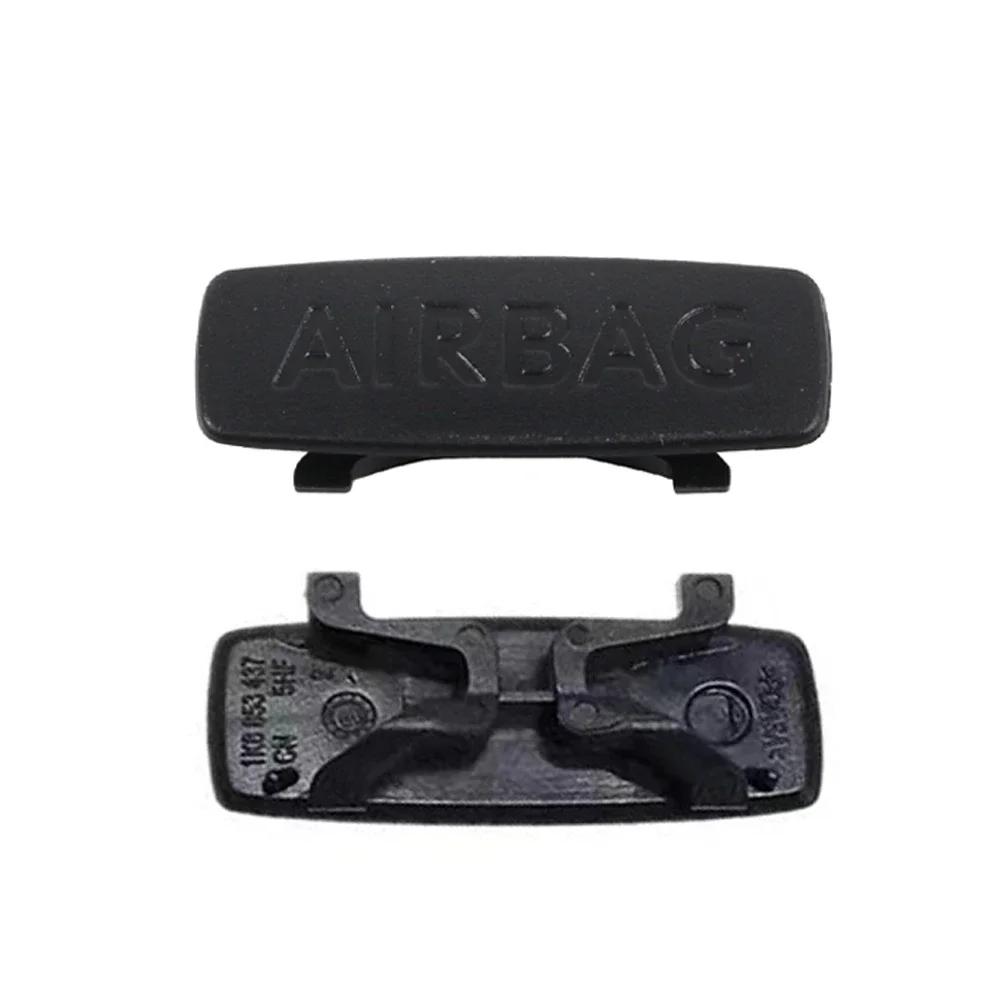 1/4Pcs Car Airbag A B C Pillar Insert Trim Cover Badge For CC Golf Jetta Passat Polo Touran 5G0853437 1K0853437 3C0853437