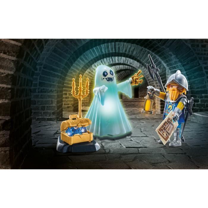 PLAYMOBIL 71797 Рыцарь и призрак со световыми эффектами, Novelmore, 18 деталей, От 4 лет