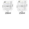10/30pcs 50ml 100ml 150ml 250ml Empty Cosmetic Cream Jar with Aluminum Lid Storage Jar Makeup Bottle PET Makeup Pot Travel