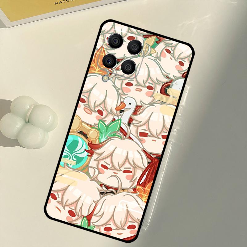 Милый Мультяшный Genshin Impact Для Samsung Galaxy M15 M35 M21 M16 M06 M33 M13 M53 M11 M31 M55 M14 M34 M54 M12 M32 M52 Чехол