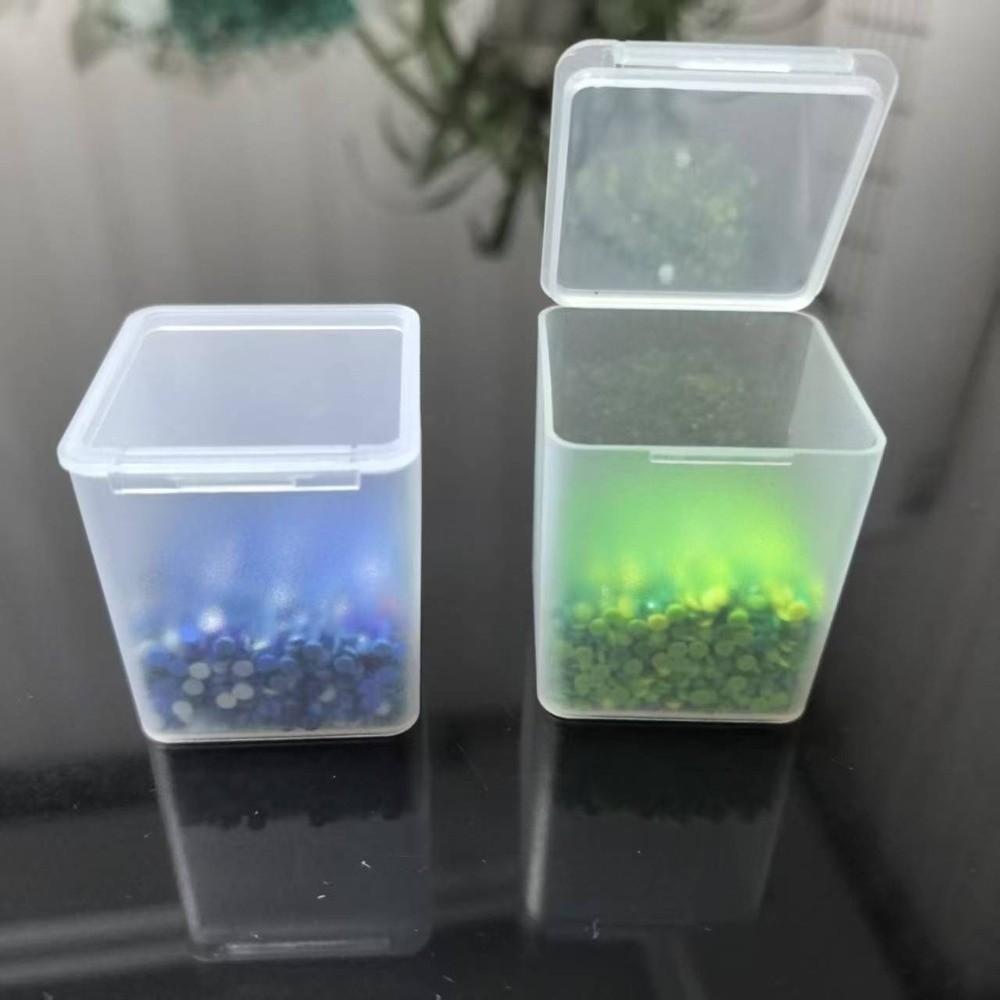 Dustproof Fuse Bead Organizer Transparent Small Bead Containers Tool Classification Box Storage
