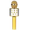 Wireless Microphone - Ankuka - Karaoke Microphone - LED Lights - Bluetooth - Gold