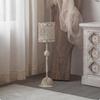 Floor Candlestick Distressed Wrought Iron Candle Stand Tall for Photo Shoots
