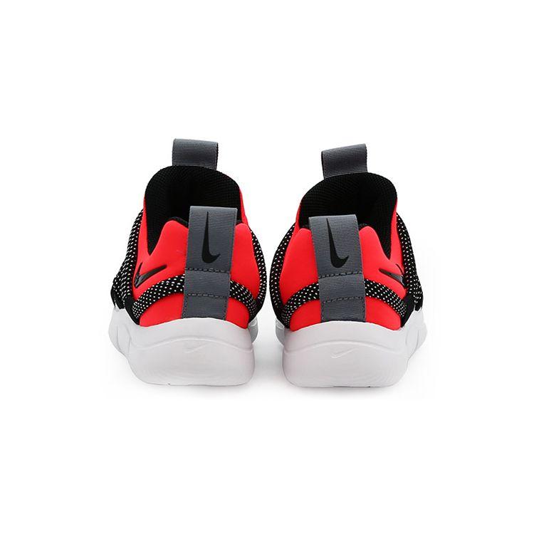Nike Кроссовки детские низкие спортивные повседневные AQ9661-600 черно-серо-красные