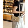 New Summer High Quality Shoulder Bag with Shoulder Bag Vegetable Tanned Cowhide and Fashionable Versatile Square Bag