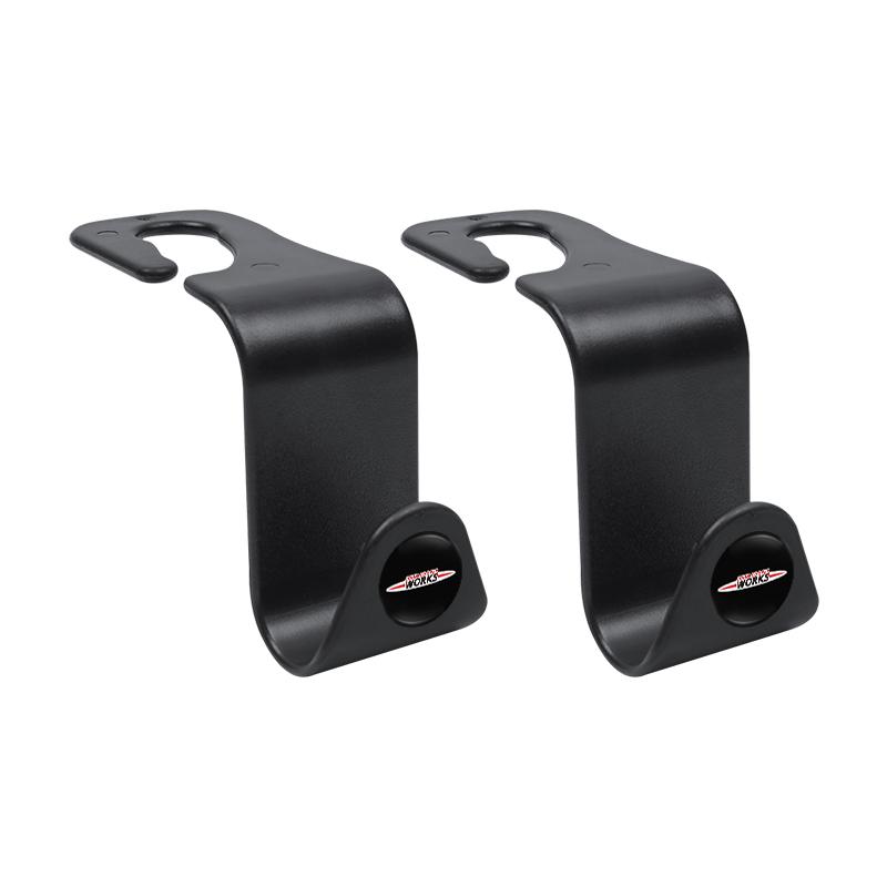 2xCar Interior Seat Back Hooks Auto Valve Cap Accessories For BMW X1 X2 X3 X5 X4 X6 X7 iX3 F20 F10 F07 E70 E46 E90 E92 E60 E39