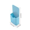 Plastic Magnetic Pen Holder Erase Marker Storage Box Pencil Organizer for Home Office Whiteboard Fridge Refrigerator