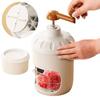 Manual Shaved Ice Machine Lightweight Mini Rotary Ice Shaving Machine Multifunction Hand Operated Slushy Maker for Kitchen Home