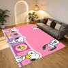 Snoopy Party Living Room Nonslip Area Rug Soft Carpet For Bedroom Game Playroom Sofa Office Home Decor Doormat Christmas Gift C9291606