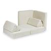 Montessori Standard Waffle Beige Mini Play Sofa