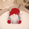 Rudolph Christmas Gnome Cutlery Set: No-Face Old Man Knife & Fork with Bag
