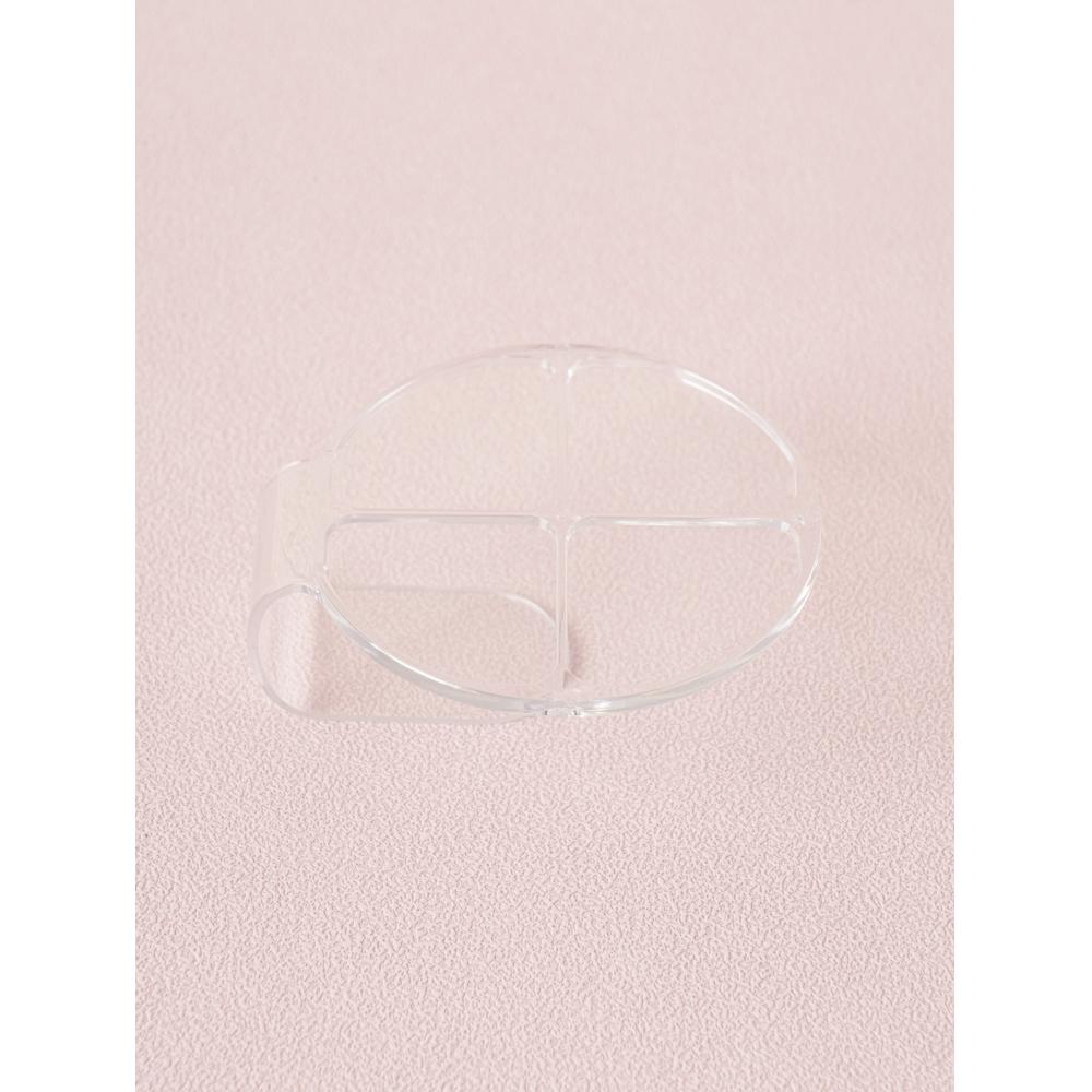 Daiso 4 Compartment Transparent Nail Palette