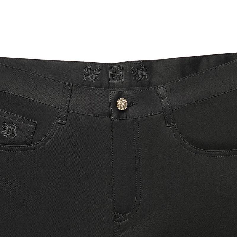 Qipai Zhonghua Liling Men's Slim-Fit Five-Pocket Casual Pants