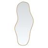 Wall Mirror Gold 60x25 cm