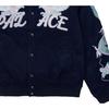 Palace Double Dragon Tour Jacket With Eagle Pattern And Embroidered Logos Unisex Outerwear Navy P23JK176