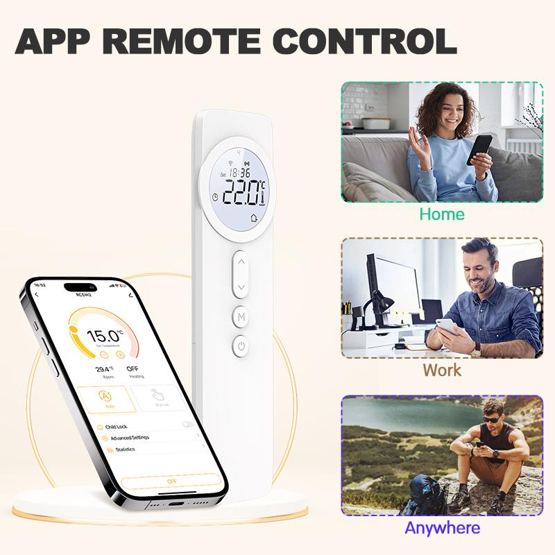 Беспроводной WiFi RF433 Термостат для Газового Котла для Водяного Пола Умный Tuya Контроллер Температуры Alice Alexa Google Home Форсунки 6