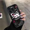 Аниме B-Bloody Bunny Силиконовый Мягкий Чехол Для Телефона Для IPhone 17 16 14 13 12 11 15 Pro Max Plus Air Cover