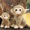 Супермягкая плюшевая кукла-обезьянка Yousheng, очаровательный дизайн, с большими глазами, декоративная, устойчивая к деформации мягкая игрушка с длинным хвостом