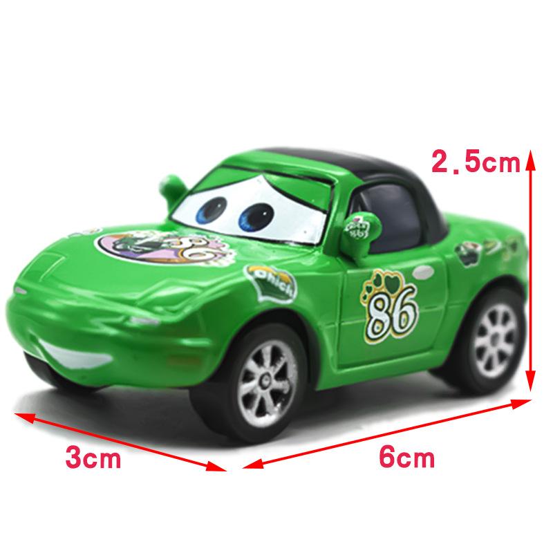 Disney Pixar Cars No.95 Молния Маккуин Модель автомобиля Металлические игрушки и хобби Для детей Для мальчиков Для малышей и детей Дети Подарок на день рождения Игрушечные машинки и поезда