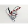 Chrome Front Fog Light Frame Lid Cover Trim For 2017- Toyota Highlander 2pcs