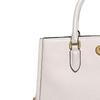 Coach Brooke 27 Logo Leather Tote Bag Women Tote Bags White CE732-B4HA