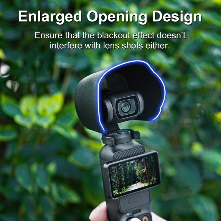 Защитный чехол для объектива DJI OSMO Pocket 3 Sunshade (черный)