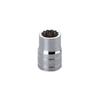 Kyoto Tool 28mm X Drive X Overall Length (KTC) 12-Point Socket, B428W, 12.7mm 40.0mm