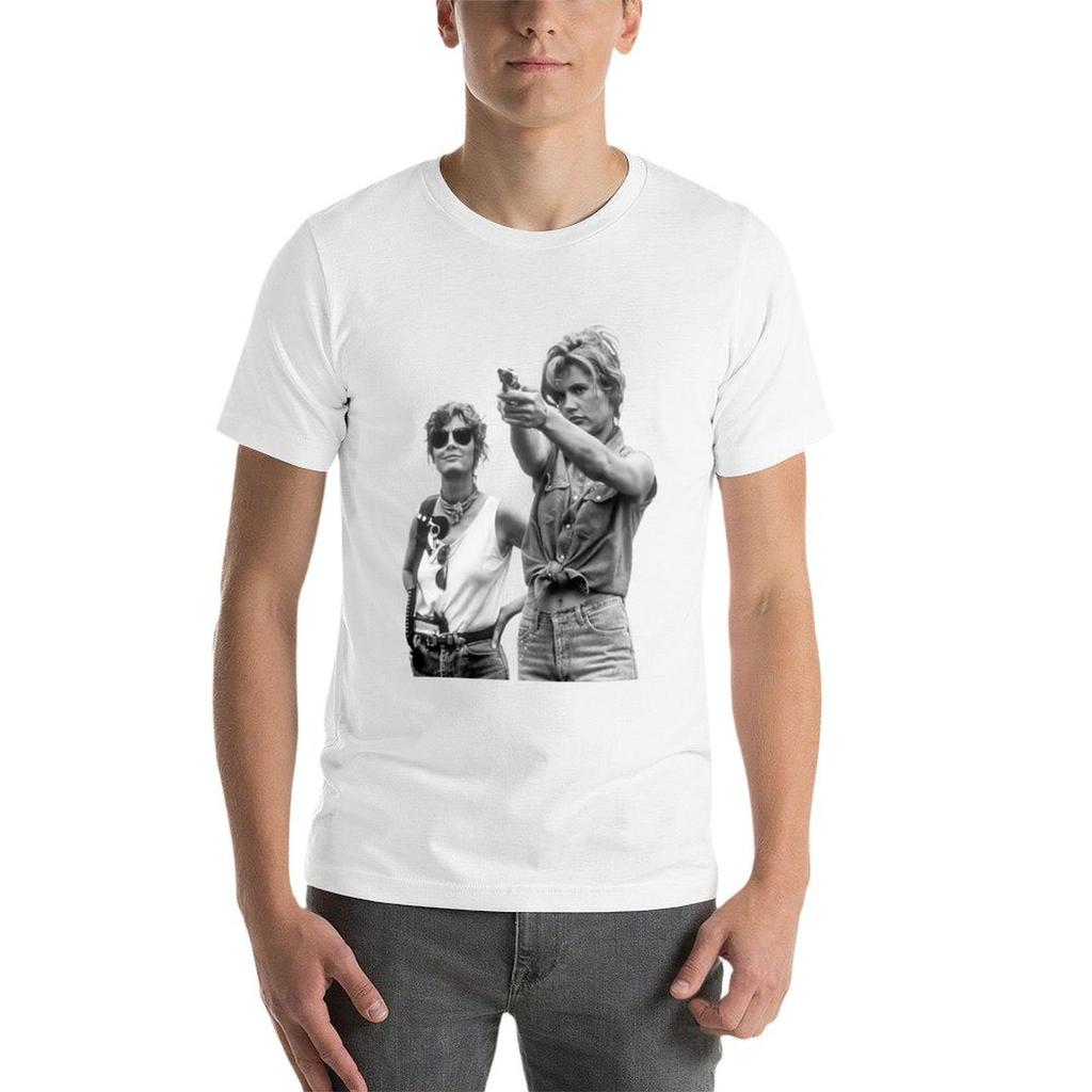 shirts sarandon T-Shirt prints t shirt man t movie geena Louise Thelma polyester davis with and t shirt susan