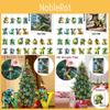 Dinosaur Christmas Countdown Calendar With Acrylic Dinosaur Accessories For Festive Decor