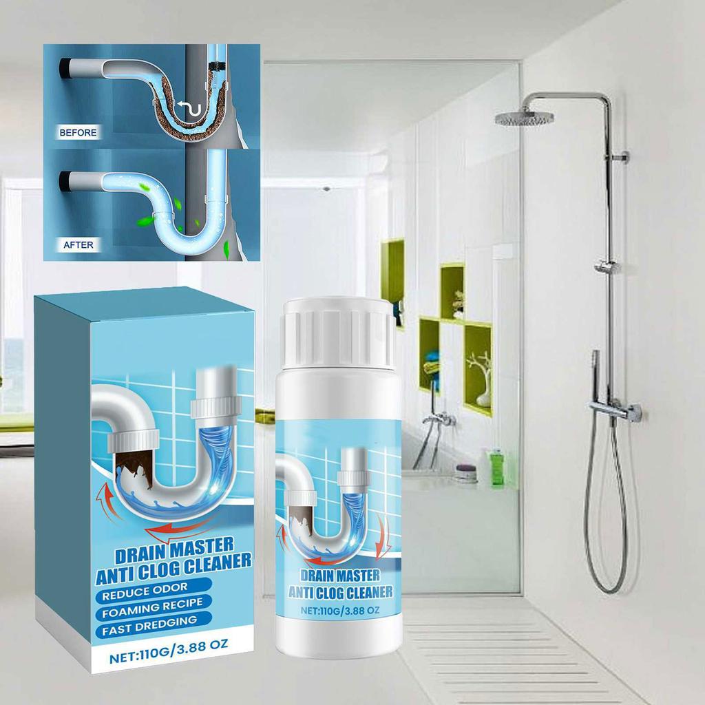 110 г мощное средство для прочистки кухонных труб, дезодорант для прочистки сливов в туалете, средство для быстрой очистки канализации от засоров