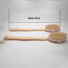 Long-Handle Boar Bristle Body Brush for Dry Brushing and Exfoliating