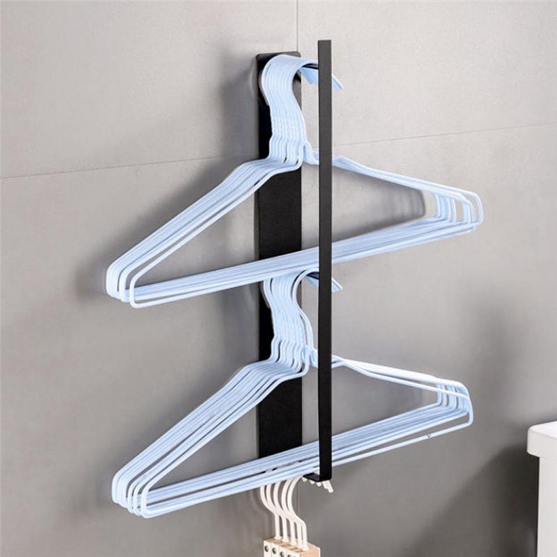Magnetic Clothes Rack,Storage Rack,Side Space Saving,Wall Mounted Towel Rack For Increased Storage Space