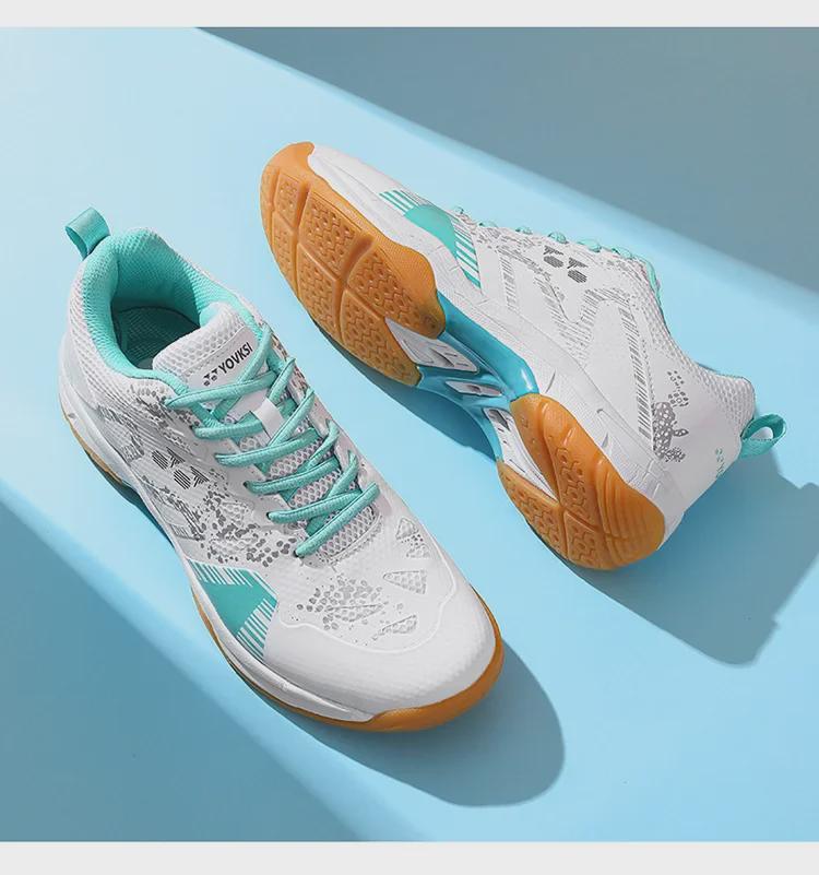 Новые кроссовки для бадминтона с подошвой из коровьих сухожилий, тренировочные теннисные кроссовки, спортивная обувь, студенческие футбольные кроссовки